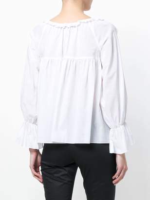Steffen Schraut layered frill blouse