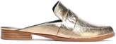 Thumbnail for your product : Rebecca Minkoff Metallic Cracked Patent-leather Mules