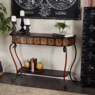 Floral Console Table
