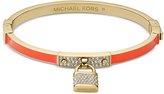 Thumbnail for your product : Michael Kors Pave Padlock Hinge Bracelet