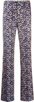 Thumbnail for your product : Pt01 Peacock Feather Print Trousers