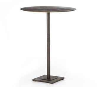 Pottery Barn Icarus Round Iron Bar Height Table