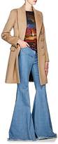 Thumbnail for your product : Balmain Women's Wool-Cashmere Double-Breasted Coat - Camel
