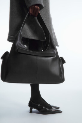 COS Folded Leather Mini Crossbody Bag - ShopStyle