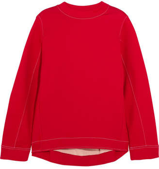 Marni Oversized Cotton-blend Jersey Sweatshirt