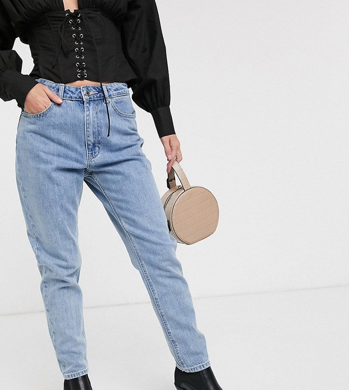 Vero Moda Petite mom jeans - ShopStyle