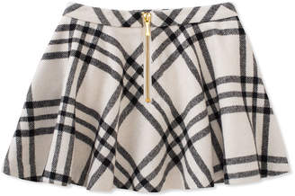 Kate Spade Girls' Plaid Shirt W/ Buttons, Size 2-6