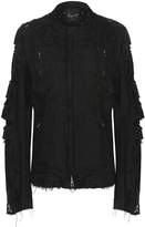 fagassent paint splatter distressed jeans