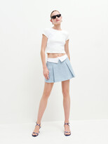 Thumbnail for your product : Reformation Hailey Linen Low Rise Skirt