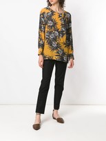 Thumbnail for your product : Andrea Marques Printed Silk Blouse