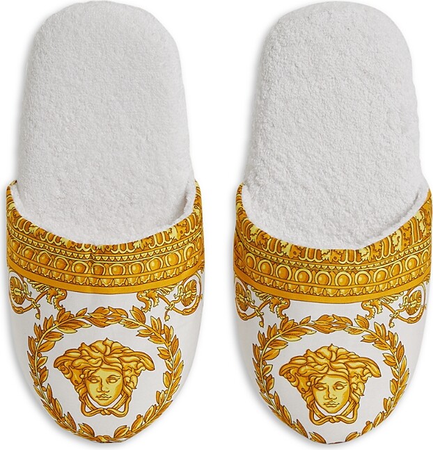 Bath Slippers Versace Female Slippers Versace I Heart Baroque Bath