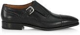 Thumbnail for your product : Paul Stuart Giordano Monk-Strap Leather Shoes