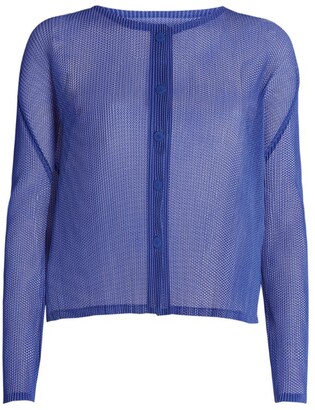 Pleats Please Issey Miyake Tatami April Cardigan - ShopStyle