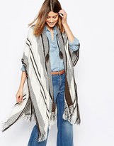 Thumbnail for your product : Baum und Pferdgarten Corona 70's Poncho In Stripe