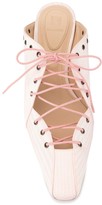 Thumbnail for your product : Rosie Assoulin Reinvented Spectator 35 lace-up mules