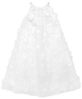 Thumbnail for your product : La Stupenderia FLORAL EMBROIDERED COTTON MUSLIN DRESS