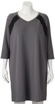 Thumbnail for your product : Apt. 9 lace-trim raglan sleep shirt - women's plus size