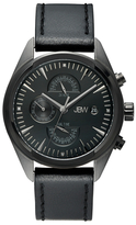 Thumbnail for your product : JBW Woodall Black Ion-Plated Stainless Steel & Diamond Chronograph Watch, 44mm