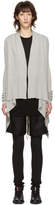 Thumbnail for your product : Rick Owens Beige Medium Wrap Cardigan
