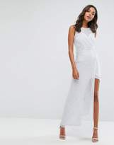 Thumbnail for your product : Lipsy Ruched Sequin Maxi Dress