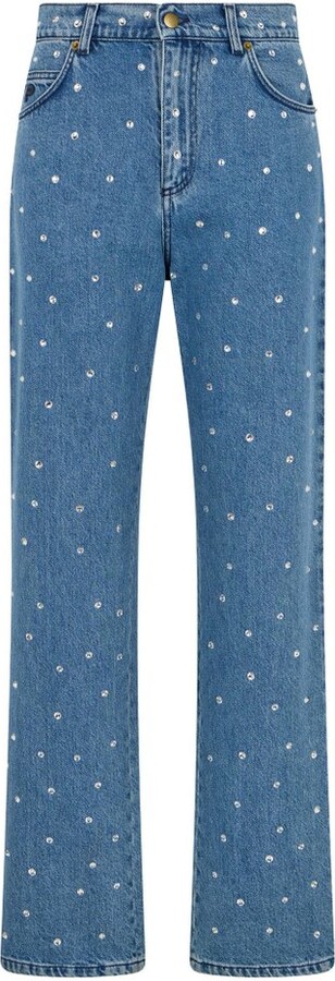 Philosophy di Lorenzo Serafini Embellished Straight Leg Jeans
