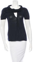 Thumbnail for your product : Prada Short Sleeve Knit Top
