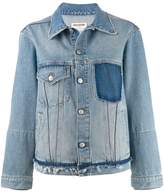 Thumbnail for your product : Zadig & Voltaire Zadig&Voltaire Klausi Dirty denim jacket