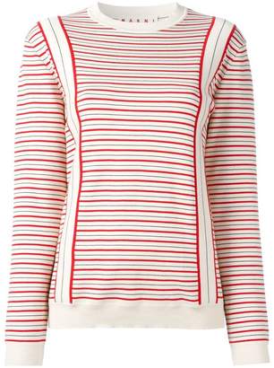 Marni striped sweatshirt