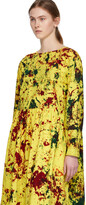 Thumbnail for your product : S.R. STUDIO. LA. CA. Yellow Cotton Long Sleeve Summer Dress