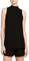 Thumbnail for your product : Vince Sleeveless Funnel-Neck Tunic