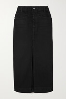 Neer Denim Maxi Skirt - Black 
