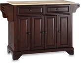Thumbnail for your product : Crosley Lafayette Natural Wood Top Kitchen Island In Cherry
