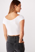 Thumbnail for your product : Cotton On Lizzie Gathered Short Sleeve Top
