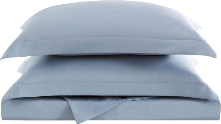 Truly Soft Everyday 4 Piece King Removeable Cover Microfiber Comforter Set in Light Blue