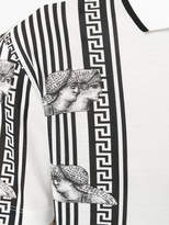 Thumbnail for your product : Versace cornici print polo shirt