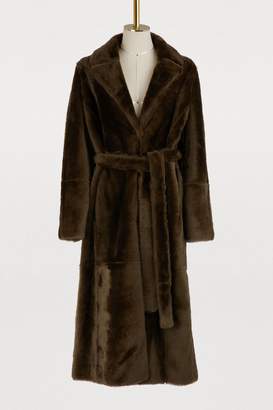 Yves Salomon Lacon shearling coat