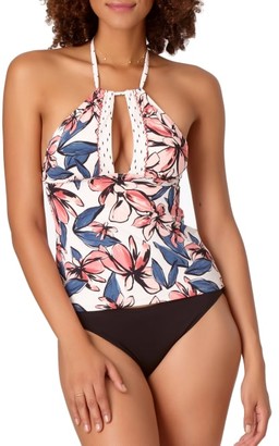 high back tankini top