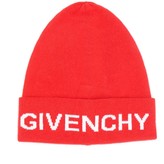 Thumbnail for your product : Givenchy Kids Logo Knit Beanie