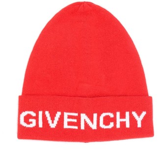 Givenchy Kids Logo Knit Beanie