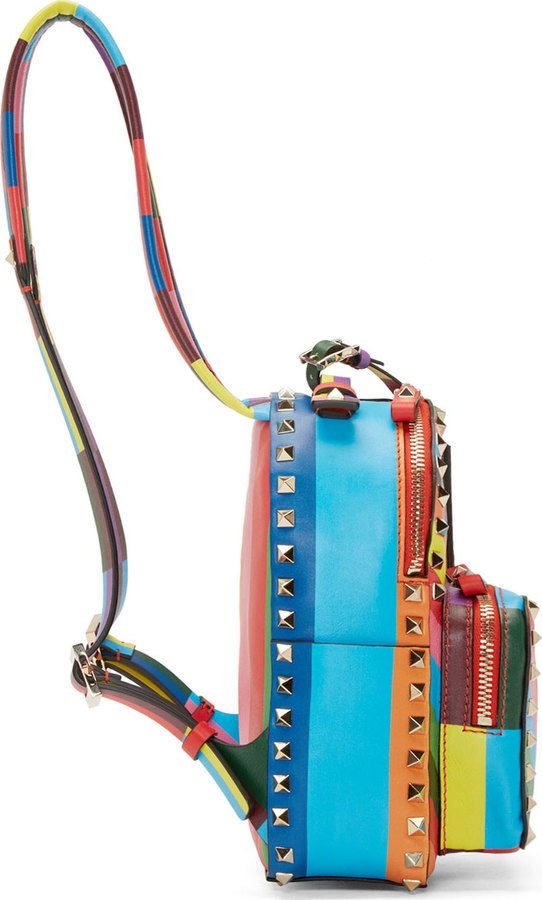 Valentino Rainbow 1973 Mini Rockstud Backpack ShopStyle