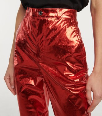 Dolce & Gabbana Metallic skinny pants