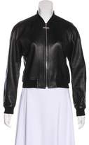 Thumbnail for your product : Balenciaga Leather Bomber Jacket