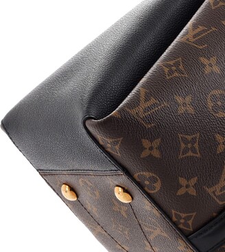 Louis Vuitton Soufflot mm Handbag in Brown Monogram Canvas and