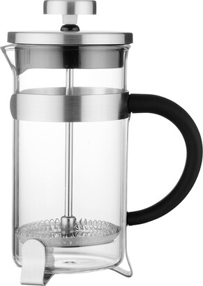 BonJour Coffee Glass and Stainless Steel French Press, 33.8-Ounce, Chevron  