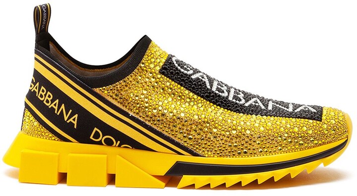 Dolce & Gabbana Men's Yellow Sneakers & Athletic Shoes | over 10 Dolce &  Gabbana Men's Yellow Sneakers & Athletic Shoes | ShopStyle | ShopStyle