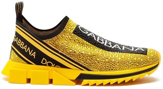 dolce gabbana yellow shoes