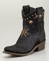 Thumbnail for your product : Ash Cox Studded Calf Hair Cowboy Ankle Boot