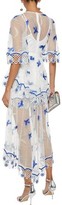 Thumbnail for your product : Alice McCall Marigold Guipure Lace-trimmed Embroidered Tulle Maxi Dress