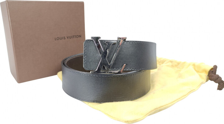 Shop Louis Vuitton Men's Black Belts