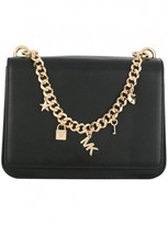 Thumbnail for your product : MICHAEL Michael Kors Mott Leather Large Bag With Chain And Charms